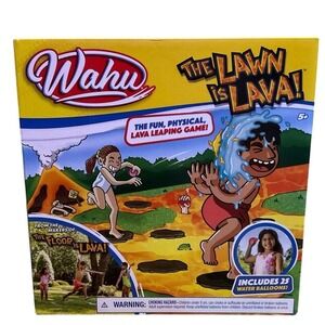The Lawn is Lava - The Fun Physical Lava Leaping Game Ages 5+ Water Balloons New